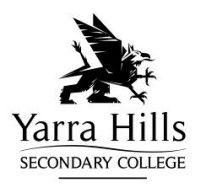 Yarra Hills Secondary College - Melbourne School