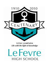 Le Fevre High School - Melbourne School 0