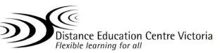 Distance Education Centre Victoria - Melbourne School 0