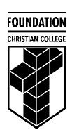 Foundation Christian College - Melbourne School 1