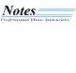 Notes Professional Music Instructors - Melbourne School