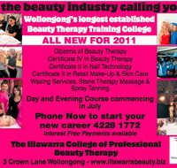 Llawarra College of Professional Beauty Therapy - Melbourne School