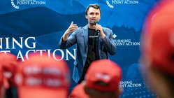 Charlie Kirk continues to inspire Republicans as party rallies for midterm battle: 'Have courage' Melbourne School