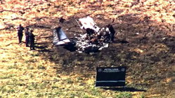 Deadly crash kills two as plane plunges into 'ball of flames' near suburban golf course Melbourne School