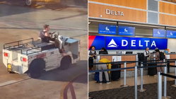 Intruder breaches airport security, takes stolen tarmac vehicle on reckless rampage Melbourne School