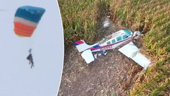Skydivers watch plane vanish from sight, make split-second decision to jump Melbourne School